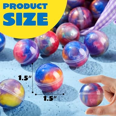 JOYIN Slime Party Favors, 36 Pack Galaxy Slime Ball - Stretchy, Non-Sticky, Mess-Free, Stress Relief, and Safe - Toys for Girls and Boys - Classroom Reward, Party Supplies - Image 3