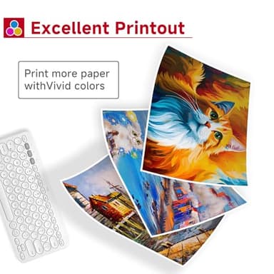 PG-240 CL-241 XL Ink Cartridge Replacement for Canon 240XL 241XL Combo Pack (3-Pack) for PIXMA MG3600 MG3620 TS5120 MG3520 MX472 TS5100 MG3220 MG3520 MG2120 MX472 MX452 MX512 Printer Black Color - Image 3