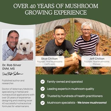 Real Mushrooms Turkey Tail Capsules for Pets –Cat Probiotics & Dog Vitamins – Organic Mushroom Supplement for Dogs & Cats – Supports Daily Balance & Well-Being Non-GMO, 90 ct - Image 8