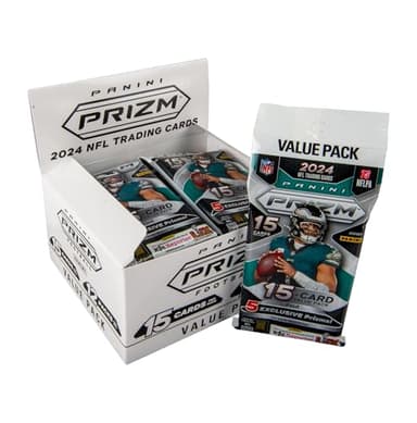 2024 Panini PRIZM Football Trading Cards NFL Fat Pack Box - Image 1