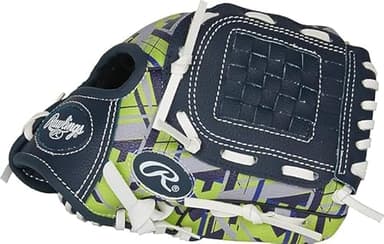 Rawlings | REMIX T-Ball & Youth Baseball Glove | Right Hand Throw | 9" | Green - Image 2