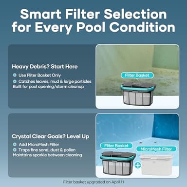 AIPER Scuba X1 and Surfer S2, Complete Comprehensive Pool Care (Floor, Wall, Waterline and Pool Surface), Ideal for In-Ground Pool up to 2150 sq.ft - Image 4