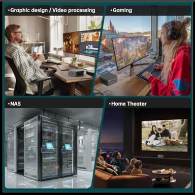 ASUS NUC 15 Pro AI Mini PC, Intel Series 2 Ultra 5 225H (14C/14T, Up to 4.9GHz), Mini Computers 16GB DDR5 RAM, 1TB PCIe SSD, Win 11 Pro, Intel Arc 130T GPU, Thunderbolt 4, WiFi 7, 8K HDR, VESA Mount - Image 9