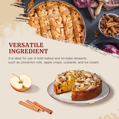 52USA Organic Cinnamon Sticks, Cinnamon 8oz (226g), Cinnamon Sticks Whole, 100% Raw, USDA & Kosher Certified, Gluten Free, Non-GMO, Pure & Fresh Cinnamon, Perfect for Baking, Cooking & Beverages - Image 6