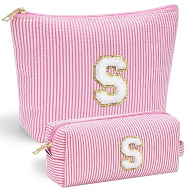 YOOLIFE Teen Girl Gifts Trendy Stuff for Girls | Makeup Bag Christmas Gifts for Girls Cosmetic Bag Touchland Case Stuff for Teen Girls Skincare for Girls 8 9 10 11 12 13 14 15 16 Year Old Girl Gifts S - Image 1