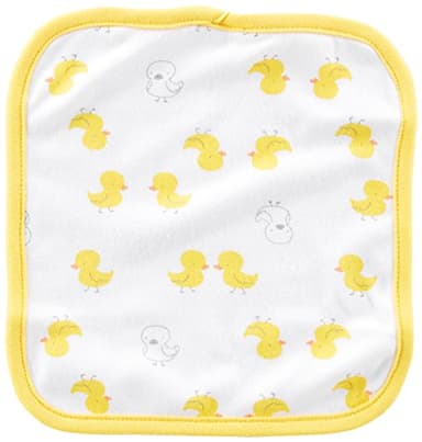 Simple Joys by Carter's Baby Infant 8-Piece Towel and Washcloth Set, Grey Bear/Yellow Ducks, One Size - Image 4