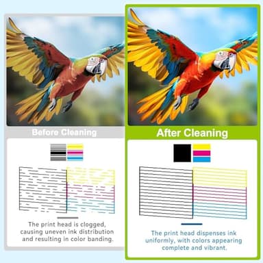 CenDale Premium DTF Printhead Cleaning Solution - Universal Printhead Cleaner Kit for Any DTF & DTG Printers, Print Head Cleaning Kit for Epson ET8550 L1800 XP15000 R1390 XP600 Ink Printer (100ML) - Image 2