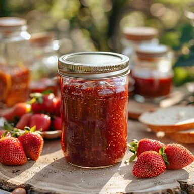 ComSaf Small Mason Jars 8 oz - 12 Pack, Regular Mouth Mason Jar with Lids and Seal Bands, Small Glass Canning Jar for Spice, Jam, Honey, Jelly, Dessert, Shower Wedding Favors, DIY Candles Decor - Image 6