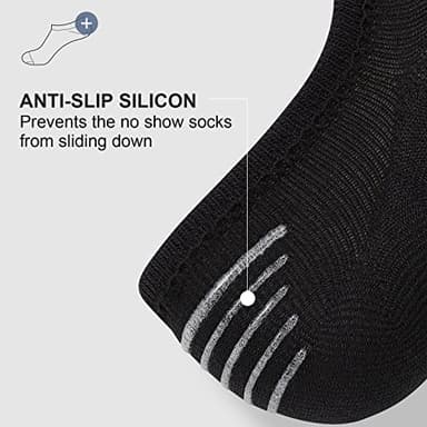 wernies No Show Men Socks, Low Cut Ankle Sock, Men Short Socks Casual Cotton Socks Size 11-13 - Image 4