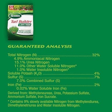 Scotts Turf Builder Lawn Food - Fertilizer for All Grass Types, 15,000 sq. ft., 37.50 lbs. - Image 2
