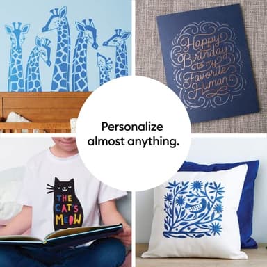 Cricut Explore 3 & Digital Content Library Bundle - Includes 30 Images in Design Space App - 2X Faster DIY Cutting Machine for All Crafts, Cuts 100+ Materials Blue - Image 5