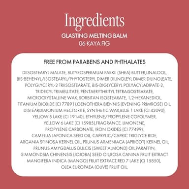 Glasting Melting Balm - Includes QR Code Setup Guide - High Shine, Hydrating Tinted Lip Balm - Buildable Gloss & Vegan Formula - Korean Glossy Lip Balm with Shea Butter 0.12 oz (#06 Kaya Fig) - Image 7