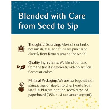 Celestial Seasonings Herbal Tea, Mint Magic,Caffeine Free, 20 tea bags (Pack of 6) - Image 4