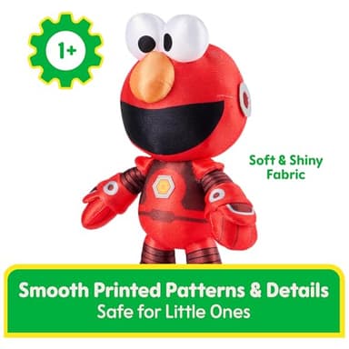 GUND Sesame Street Official Mecha Builder Elmo Plush, Stuffed Animal for Ages 1 and Up, 13" - Image 5