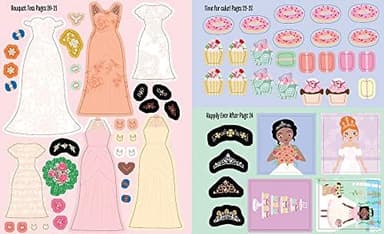 My Sticker Dress-Up: Weddings: Reusable Sticker Activity Book for Endless Creative Play! - Image 6