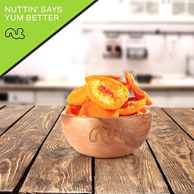 NUT CRAVINGS - Sun Dried California Peaches, No Sugar Added, Unsweetened (80oz, 5 LB) Bulk Dry Fruits Packed Fresh in Resealable Bag - Sweet Healthy Snack, Naturally Grown, Vegan, Kosher - Image 3