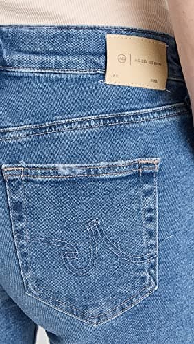 AG Jeans Women's Nikki Mid Rise Relaxed Skinny Short, 19 Years Afterglow, Numeric_28 - Image 6