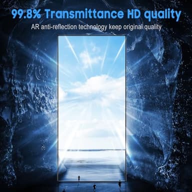 Uyiton UnBreak-Glass for Samsung Galaxy S24 Ultra Screen Protector, [Ultrasonic Fingerprint Support][Auto-Alignment Frame] Scratch-Resistant Bubble-Free S24 Ultra Screen Protector(6.8'' 5G), 2 Pack - Image 7