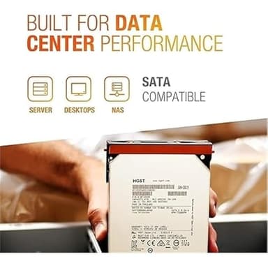 HGST HUS726060ALA640 3.5" 6TB 7200RPM SATA Enterprise HDD (HDD), Silver (Renewed) - Image 3