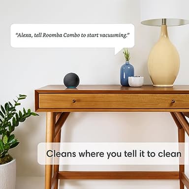 iRobot Roomba Combo i5 Robot Vacuum & Mop - Clean by Room with Smart Mapping, Works with Alexa, Personalized Cleaning Powered OS, Ideal for Pet Hair, Carpet and Hard Floors - Image 9
