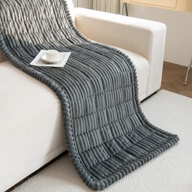 Gumfolk Non Slip Fuzzy Pet Couch Covers for Sofa, Washable Couch Cushion Covers for Large Dogs - Image 4