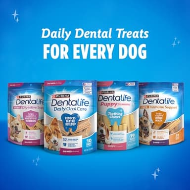 Purina DentaLife Made in USA Facilities Large Dog Dental Chews, Daily - 18 ct. Pouch - Image 11