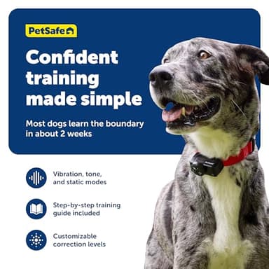 PetSafe Wireless Pet Containment System - Original Wireless Electric Fence for Dogs - Covers Up to 1/2 Acre - for Pets 8lb+ - Image 4