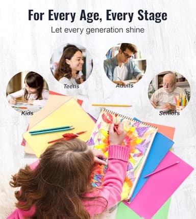 72 Pack Coloring Pencils, Colored Pencils for Adult Coloring Books with Soft Oil-Based Cores, Color Pencil Set for Sketching Blending Layering, Art Supplies for Kids Teens Adults Beginners Artists - Image 6