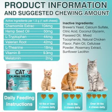 MNQAXZ Calming Care for Indoor Cats - Image 6