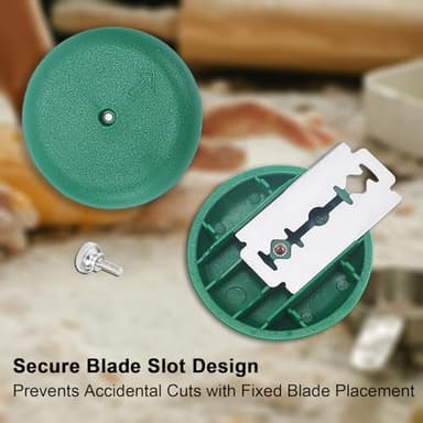 UFO Magnetic Bread Lame Dough Scoring Tool Sourdough Scoring Knife for Bread Baking Supplies Homemade Scorer Tool Sourdough Cutter Slashing Tool with 5 Razor Blades Storage Bag Included - Image 3