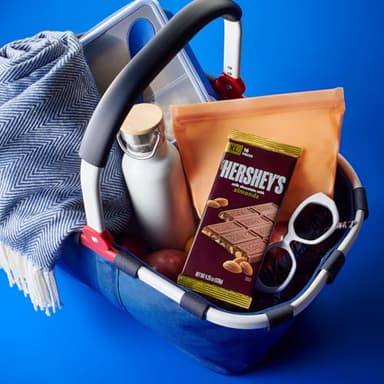 HERSHEY'S Milk Chocolate with Almonds XL, Candy Bars, 4.25 oz (12 Count, 16 Pieces) - Image 6