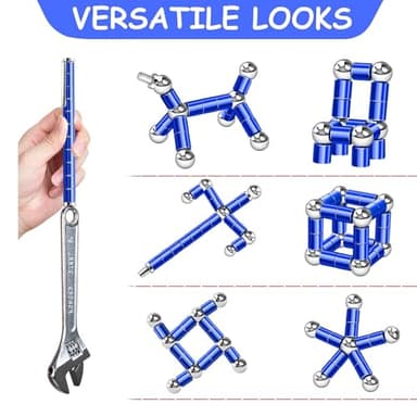 Magnetic Fidget Pen Toys for Teens- Unique Birthday Gifts for Young Men Fun Gifts for Teenage Boys Novelty Christmas Stocking Fillers Gadget for 8 10 11 12 13 14 15 Year Old Boy Engineer Gifts - Image 2