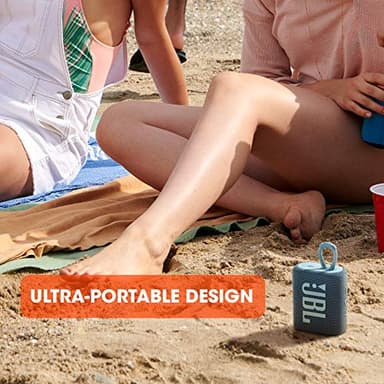 JBL Go 3 - Portable Mini Bluetooth Speaker, big audio and punchy bass, IP67 waterproof and dustproof, 5 hours of playtime, speaker for home, outdoor and travel (Pink) - Image 2