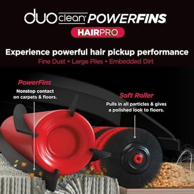 Shark IZ840HRW Stratos Cordless Vacuum with Clean Sense IQ, DuoClean PowerFins HairPro MultiFLEX, Includes Crevice Tool, Up to 50 Minute Runtime, Red (Renewed) - Image 6