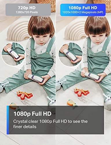 Tapo TP-Link 1080P Indoor Security Camera for Baby Monitor, Dog Camera w/Motion Detection, 2-Way Audio Siren, Night Vision, Cloud & SD Card Storage, Works w/Alexa & Google Home C100 - Image 5
