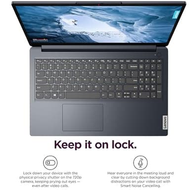 Lenovo 15.6" Laptop Computer for Business and Student, Intel Dual Core Processor, 32GB DDR4 RAM, 1TB PCIe SSD, WiFi 6, BT 5.2, Type-C, HDMI, Numeric Keypad, Abyss Blue, Windows 11 Pro, Wendbo Cable - Image 5