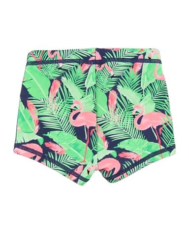 RUGGEDBUTTS Flamingo Frenzy Swim Shorties - 3-6m - Image 2