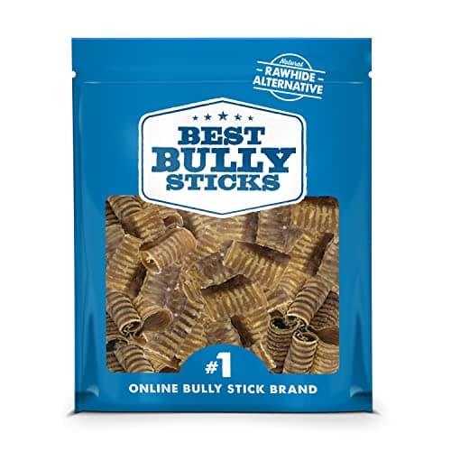 Best Bully Sticks Premium 3 Inch Beef Trachea - 50 Count (Pack of 1) - All-Natural, Grain-Free, Single-Ingredient Treat, Supports Dental Health - Image 1