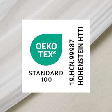 TOWN & COUNTRY LUXE Talia Double Layer Indoor Curtains, Sheer and Room Darkening Blackout, Grommet Top, Energy Efficient, 2-Pack Set, 52"W x 120"L (Pack of 2), Cloud Grey 2 Count - Image 10