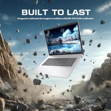 HP 2025 New 17 inch Laptop Computer • 64GB RAM • 2TB SSD • AMD Ryzen 5 Processor (6-Cores) • 10-Key Number Pad • Long Battery Life • w/WOWPC Recovery USB • Windows 11 Pro with Microsoft Office - Image 2