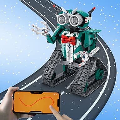IQKidz APP/Remote Control STEM Building Kits for Kids Ages 8-12 - 3 in 1 RC Robot Car Toys, 440 Pcs Educational Science Projects, Gift Ideas for Boys Girls - Image 6