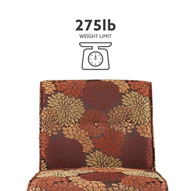 Linon Coco Accent Chair, Harvest - Image 4