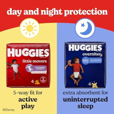 Huggies Size 6 Diapers, Little Movers Baby Diapers, Size 6 (35+ lbs), 108 Count (2 Packs of 54), Packaging May Vary - Image 12