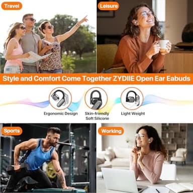 AI Translation Earbuds Real Time for iPhone and Android, 144 Language Translator Earbuds 3-in-1 Translating Headphones Audifonos Traductores Translator Device for Travel Business Learning - Image 7