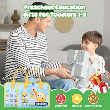 VisionX Toddler Felt Busy Book Portable Interactive Educational Toy for Endless Fun and Learning - Image 7