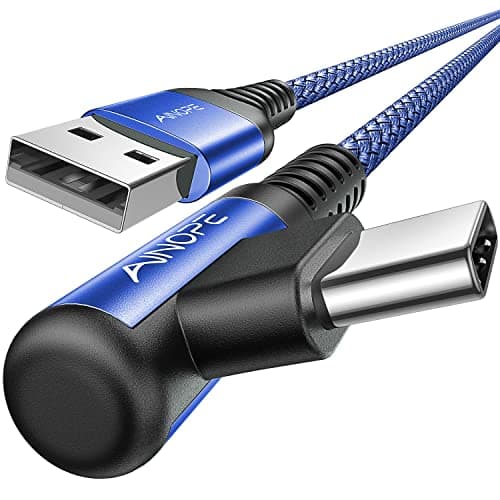 AINOPE [2 Pack 10FT] USB C Cable 3.1A C Charger Cable Fast Charging Right Angle Nylon Braided USB to USB C Compatible with Galaxy S22 S21 S10, Note 10 9 A51 LG G8 G7 Charging Cord - Image 1