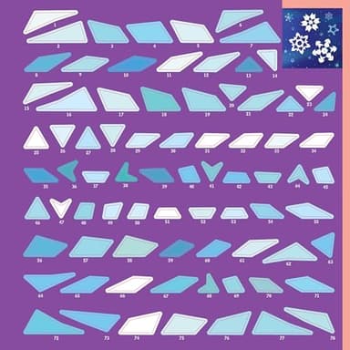 Paint by Sticker Kids: Christmas: Create 10 Pictures One Sticker at a Time! Includes Glitter Stickers - Image 6