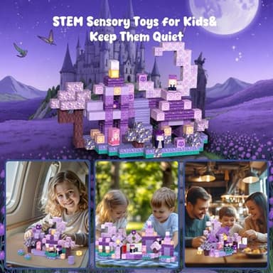 tinytrek Magnetic Blocks-120PCS Ocean Quest Set，Magnetic Building Blocks Kids Toys for Ages 3 4 5 6 7 8-13 Birthday Gifts，STEM Montessori Sensory Toys for 3+ Years Old Boys & Girls - Image 3