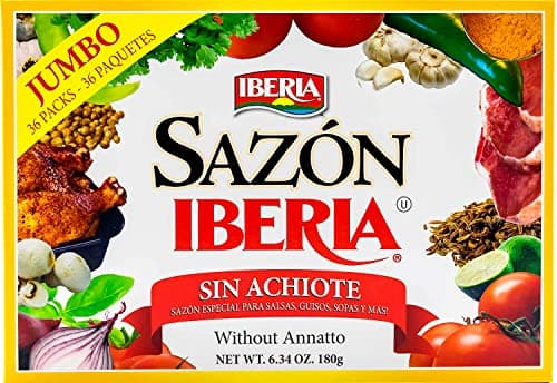 Iberia Sazon Seasoning Without Annatto, 6.34 Oz, 36 Pack - Image 1