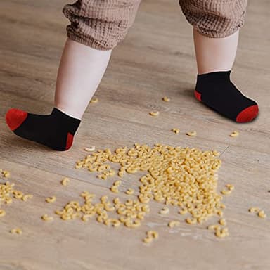 SPTRAMLE Kids Ankle Socks, Baby Low Cut for Toddlers Boys Girls (7-10 Years Old), 25 Pairs Half Cushion No Show Set - Image 5